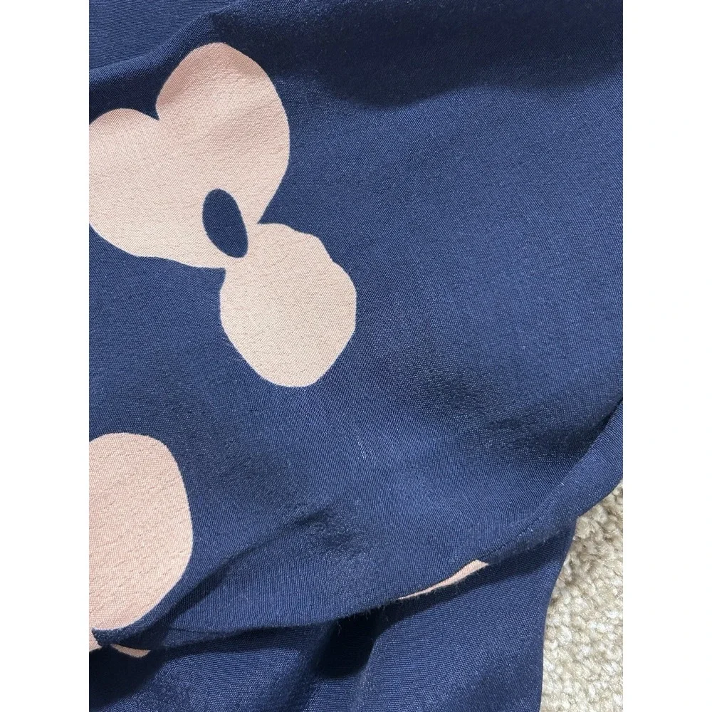 Boden US 6 Gwyneth Floral Blouse in Navy/Pink
